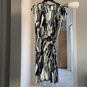 Banana Republic wrap dress.
